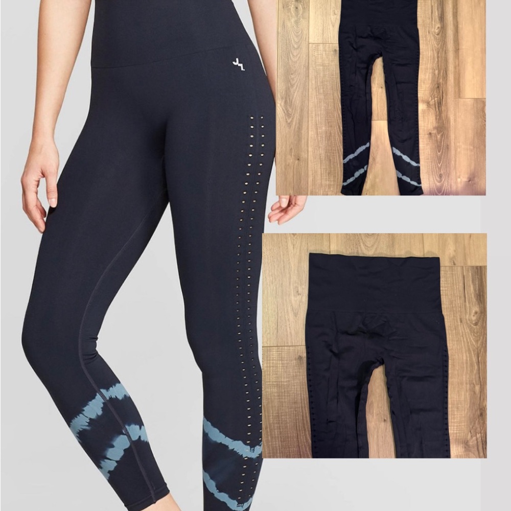 JoyLab Navy Blue and light blue Leggings
